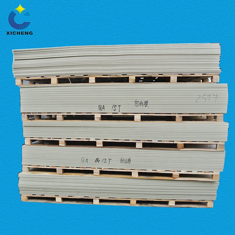 Large New Beige Plastic PP corrugated polypropylene sheet