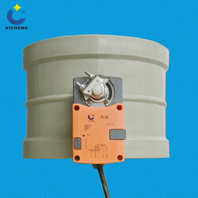 Ventilation duct fittings customized PP constant air volume valve