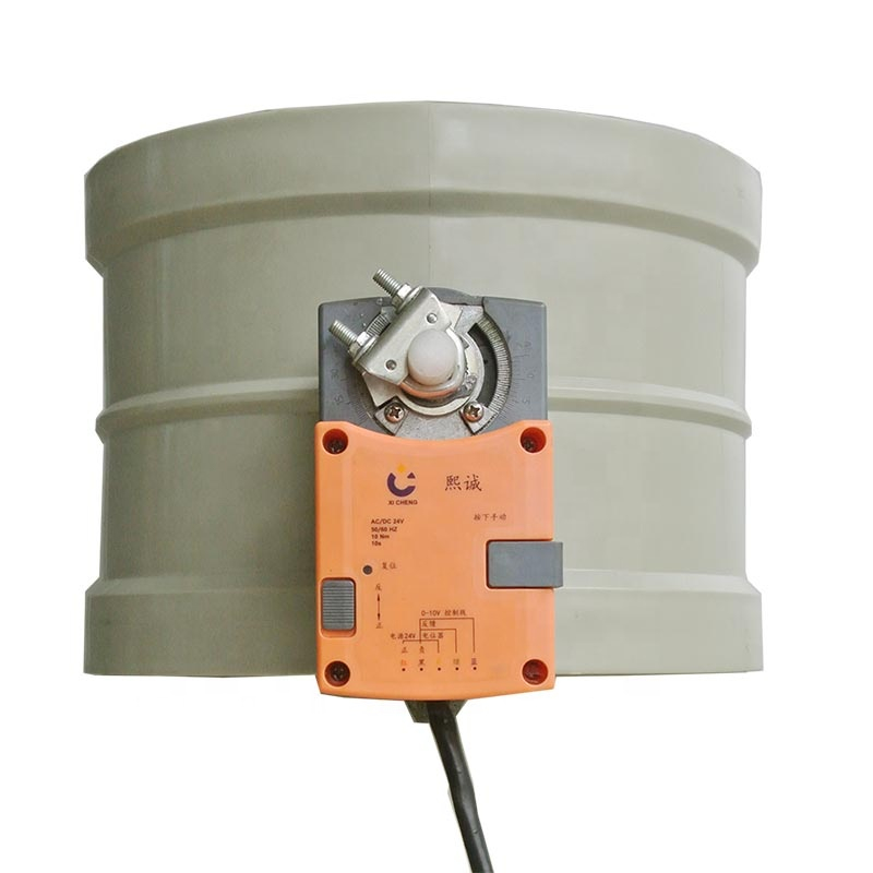Efficient Electric Wind Volume Control Damper Low Price Automatic Damper Air Duct Damper