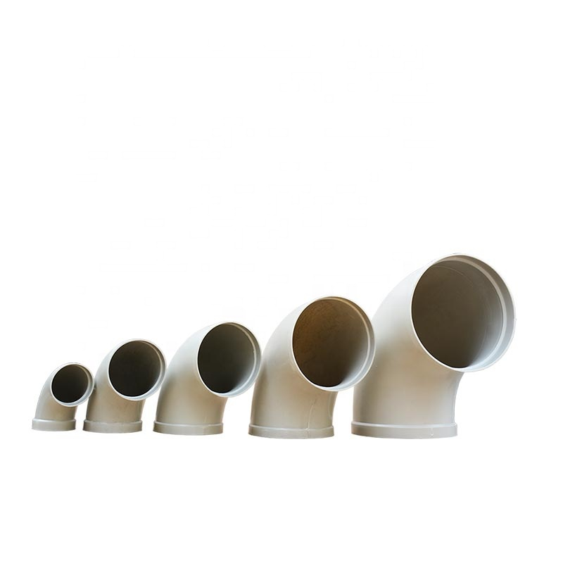 Ventilation Pipe Fittings 90 Degree Elbow Pipe 45 Degree 90 Degree Elbow