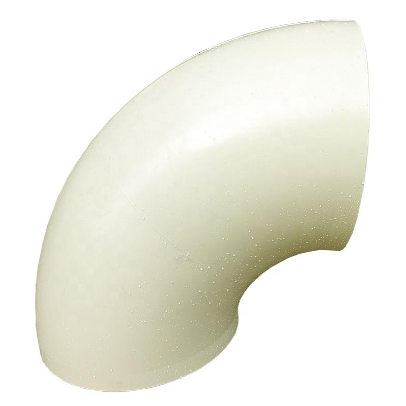 Hdpe polypropylene pipe fitting/ Air duct elbow 45 degree elbow pipe fitting