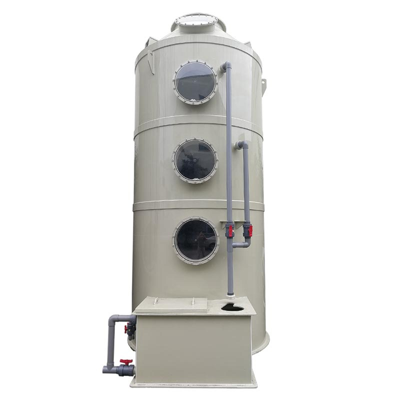 Exhaust Gas Treatment Project by Wet Scrubber System