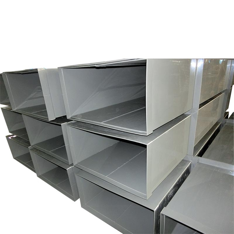 Factory Customize Rectangular Duct Pipe/Ventilating pipe Ventilation Device Industrial corrosion resistant pipe