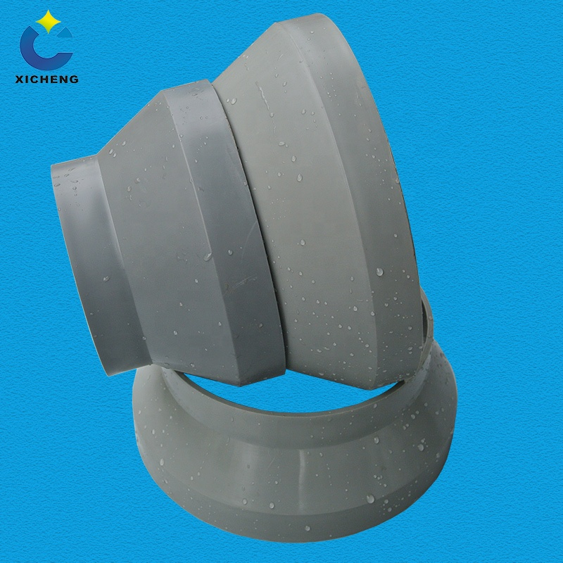 Plastic Ventilation Pipe Fitting Variable Diameter Pipe Reducer