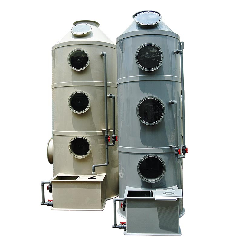 Dust Scrubber Tower for Exhaust Treatment System