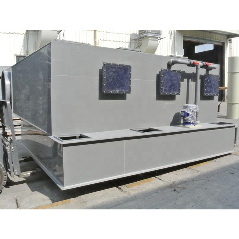 Horizontal Type Flue Gas Desulfurization Air Pollution Control Devices Wet Scrubber