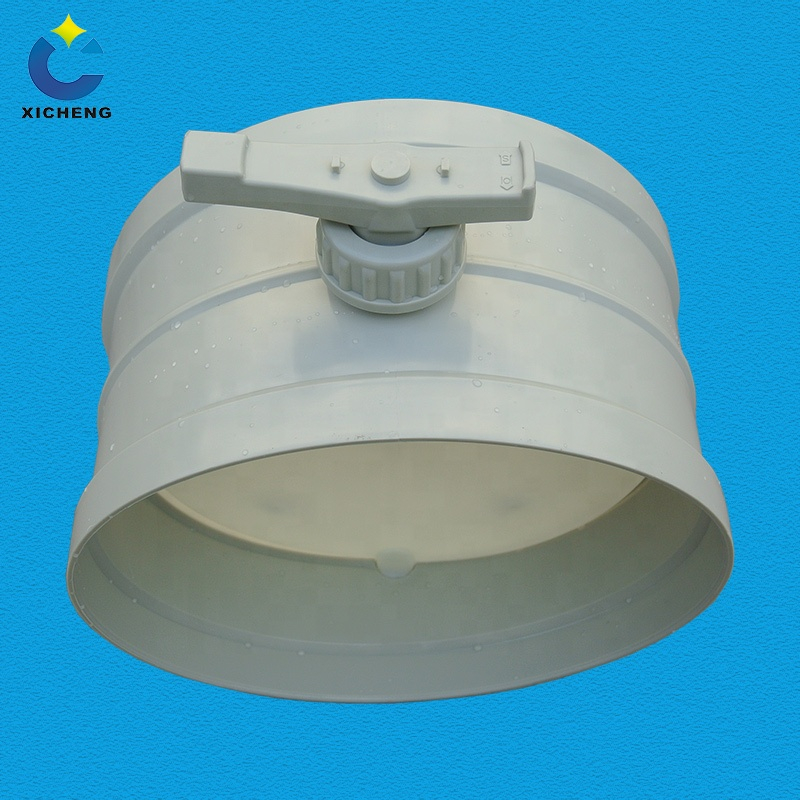 Ventilation Pipeline Fittings Air Flow Control Plastic Release Air Valve