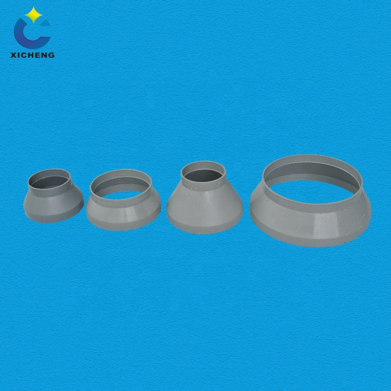 Plastic Ventilation Pipe Fitting Variable Diameter Pipe Reducer