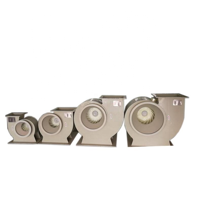 PP plastic centrifugal fan/Small pp centrifugal blower