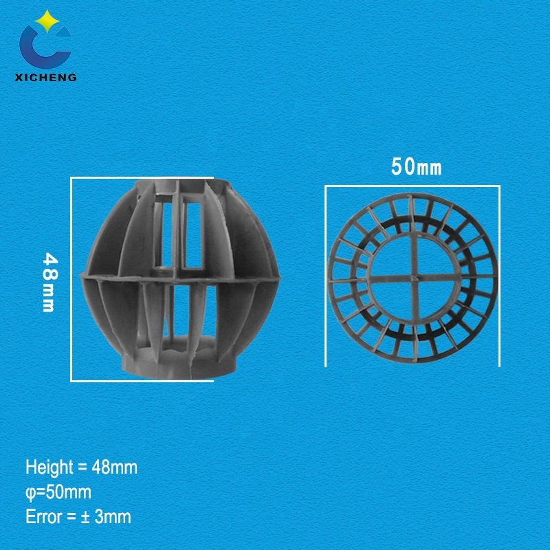 Waste Gas Wet Scrubber Accessories Plastic Packing