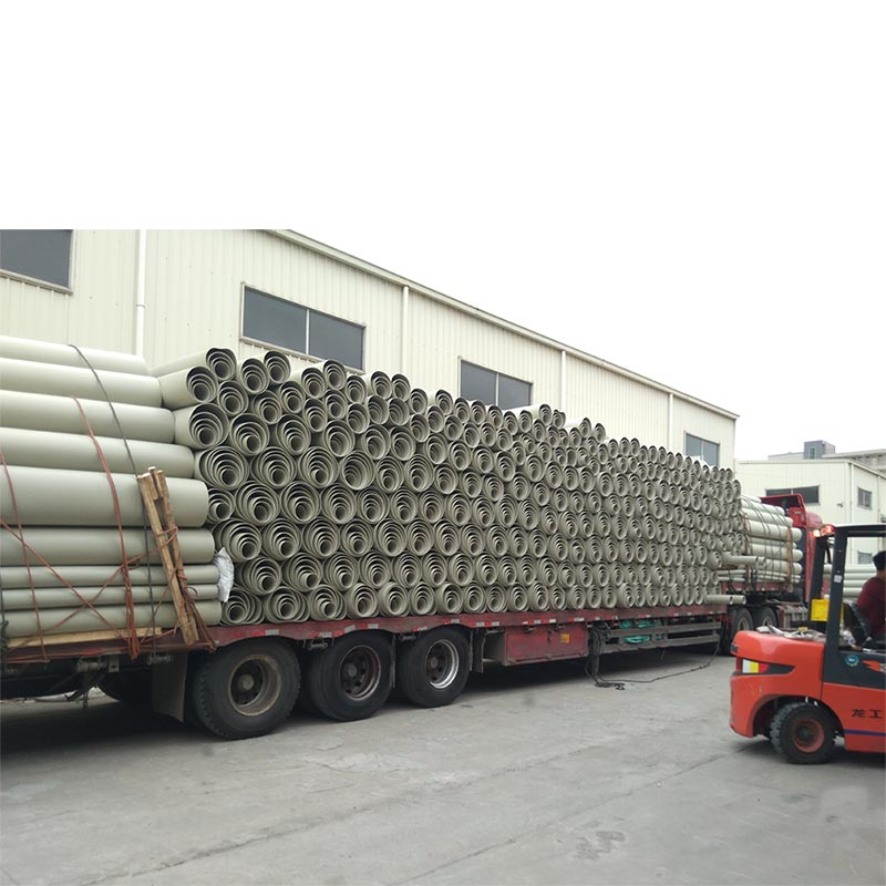 Acid and Alkali Resistant Air Duct Plastic Pipes Resistance Plastic Pipe