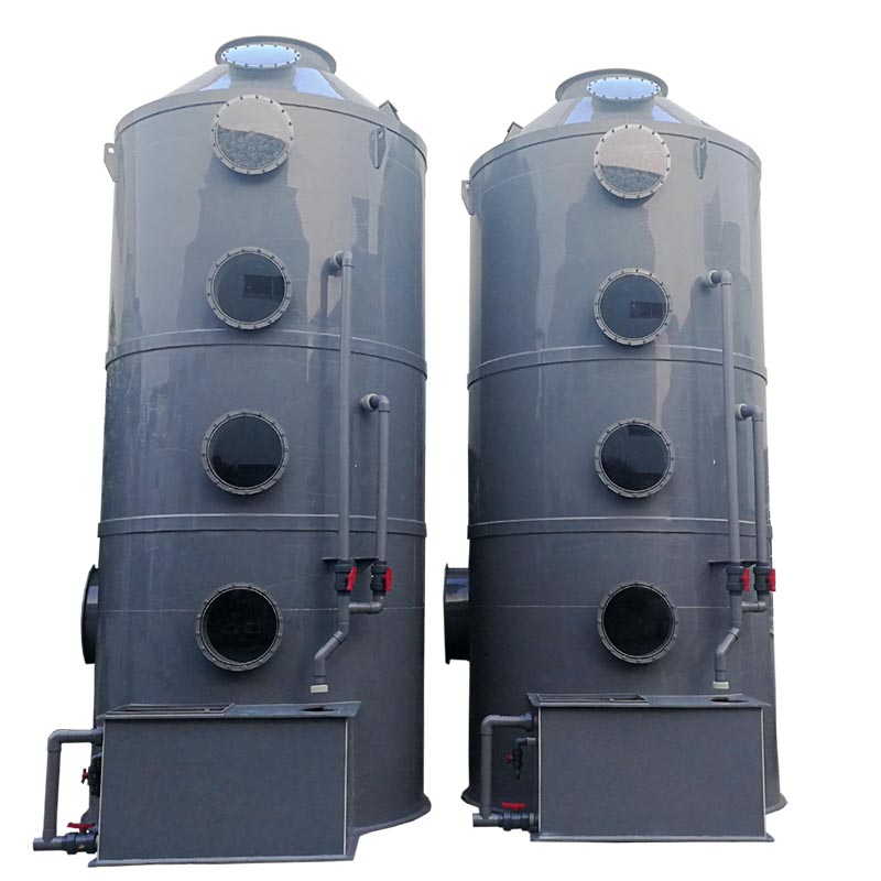 Dust Scrubber Tower for Exhaust Treatment System