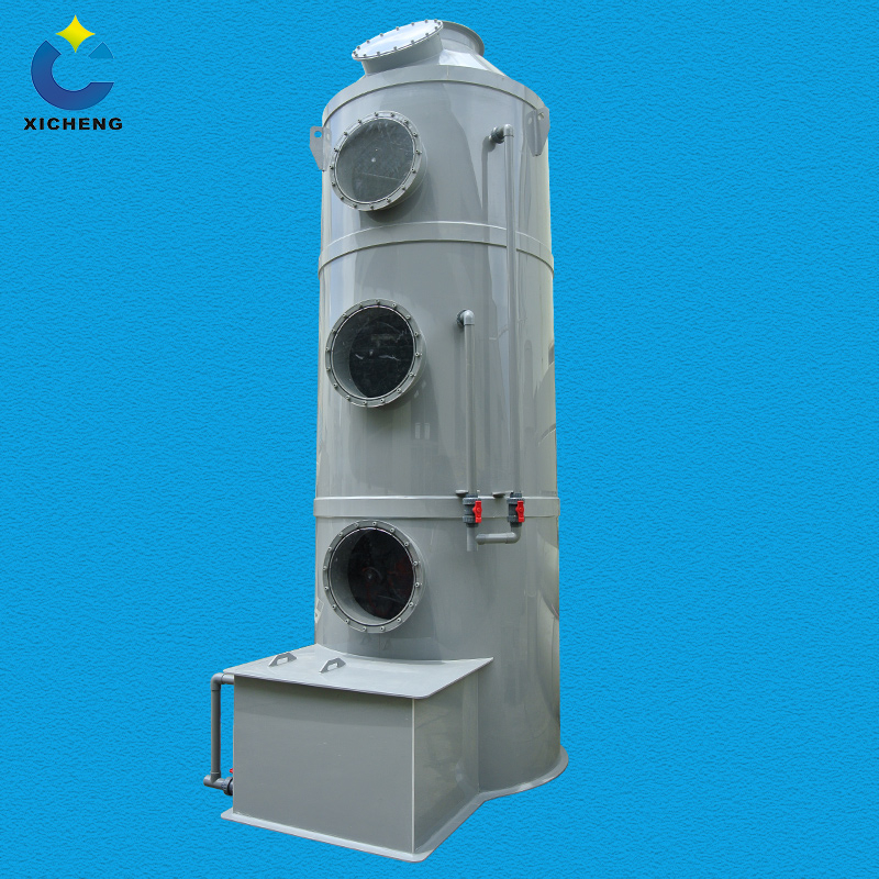 High Efficient Waste Gas Treatment Equipment Acid & Alkali Gas Disposal Gas Scrubber