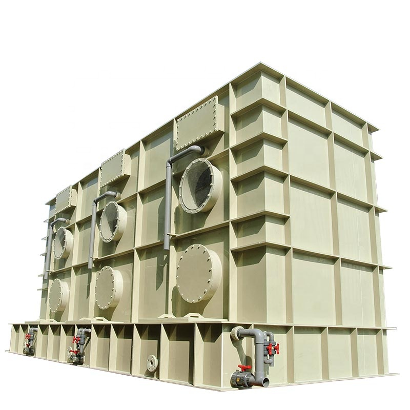 Waste Gas Purification Tower PP Material Exhaust Gas Washing Tower Wet Scrubber
