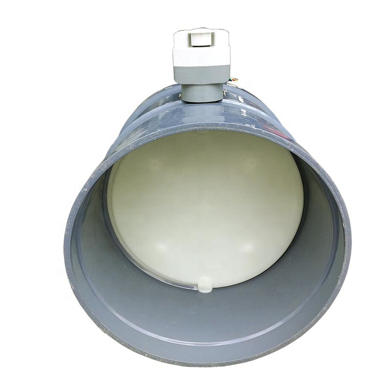 dn63~dn1500mm Polypropylene Round Air Duct Butterfly Damper