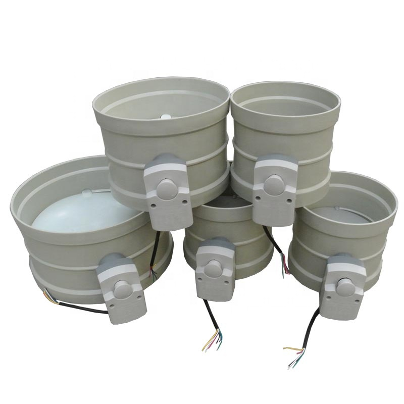 HVAC Polypropylene Electric Air Duct Damper Motorized Air Damper
