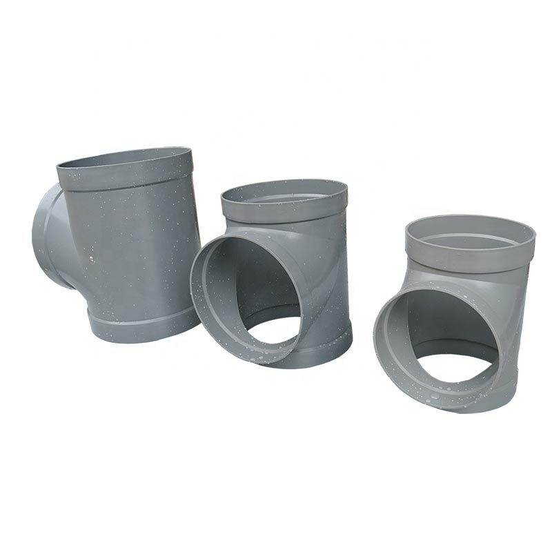 Plastic Pipe Fitting Pipe Connecting Tee