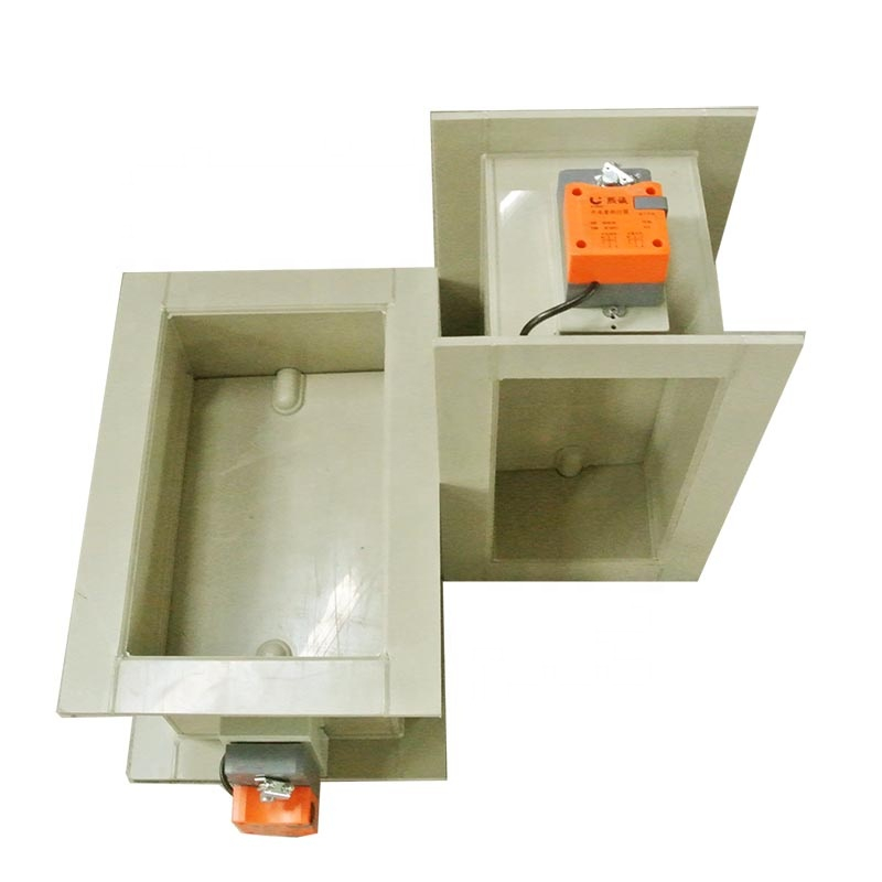 Laboratory Ventilation System PP Material Motorized Air Damper