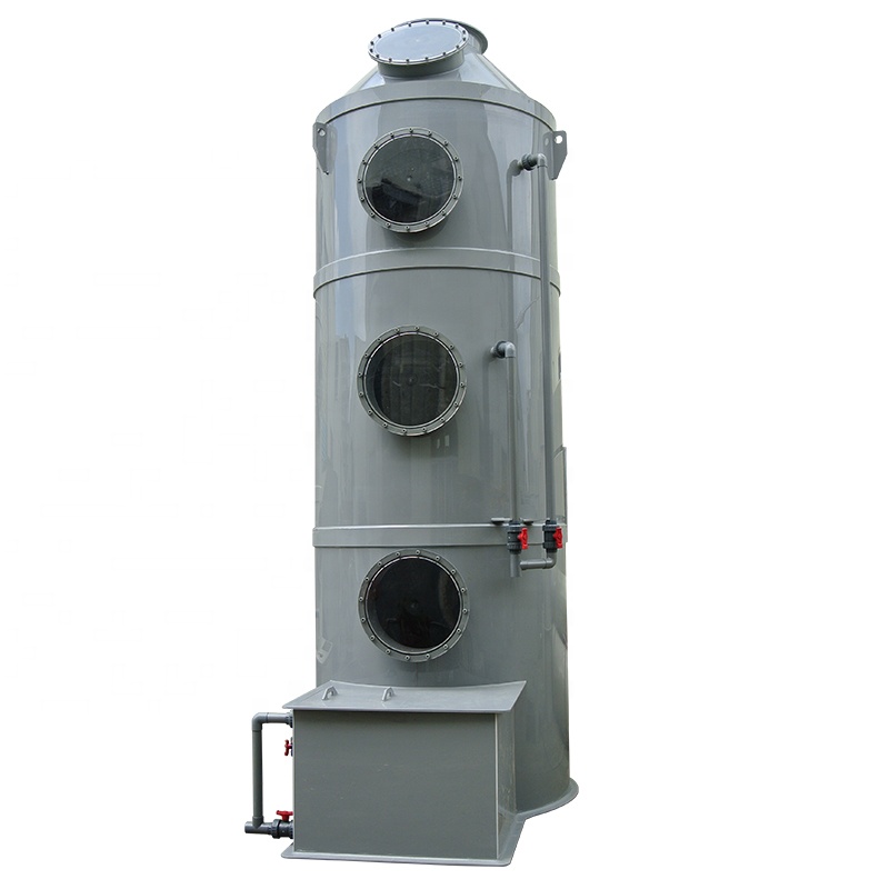 PP Acid and Alkali Corrosion Resistant Material Equipment Waste Gas Treatment Wet Scrubber