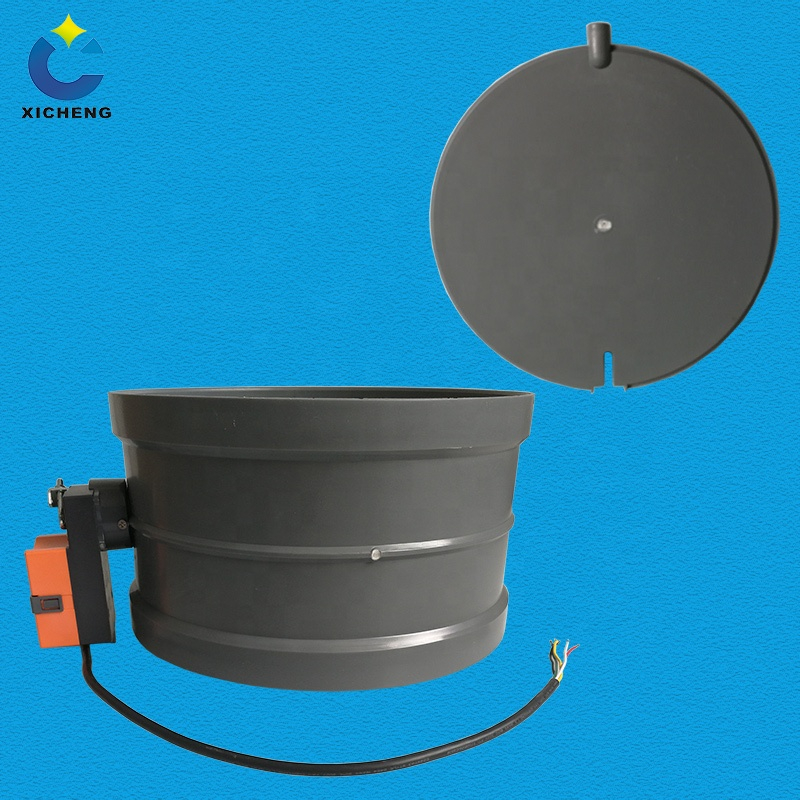 Plastic Adjustable Air Check Valve Electric Constant Air Volume Valve
