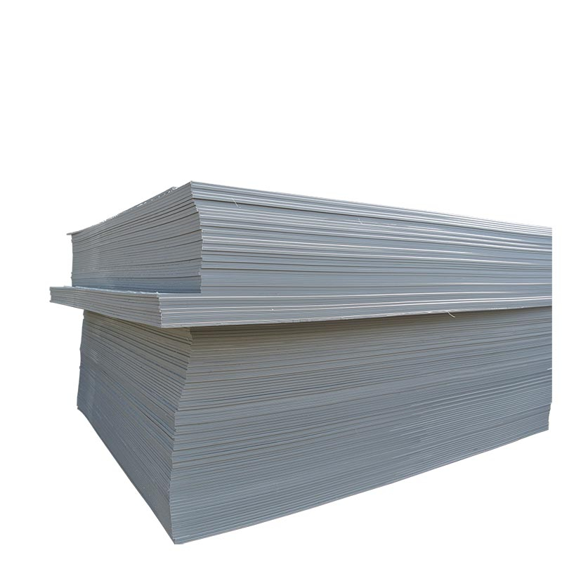 Plastic PVC Gray Color Sheet 