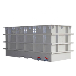 100% PP Raw Material Material Elecplating Tanks with Custom Made Sizes of Water Tank