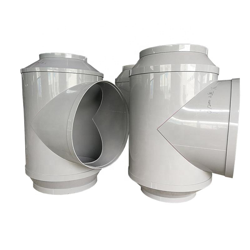 All Size Available Plastic Pipe Reduced Tee Plastic Pipe Connector PP Pipe Fitting PP Equal Tee