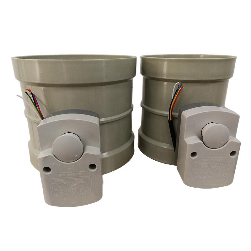Elcetrial air control valve PP PVC plastic air vent valve