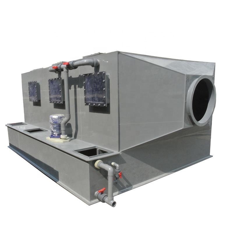 Horizontal Type Flue Gas Desulfurization Air Pollution Control Devices Wet Scrubber