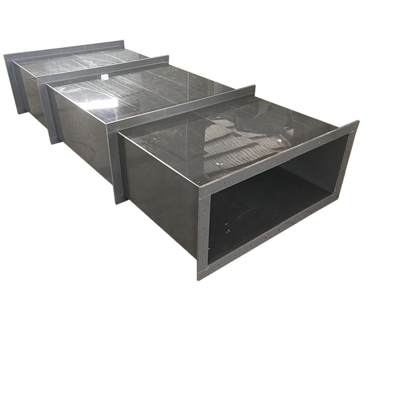 Factory price Ventilating Square Duct/ big ventilation PVC square pipe