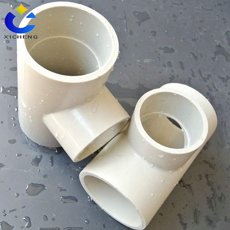Plastic Pipe Butt Fusion Reducing Equal Tee Plastic PP Pipe Fittings