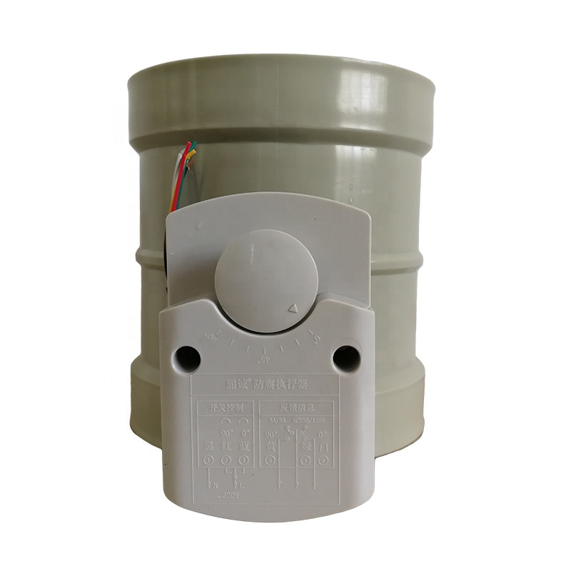 Plastic Valve for Air Control Electric Actuator Valve