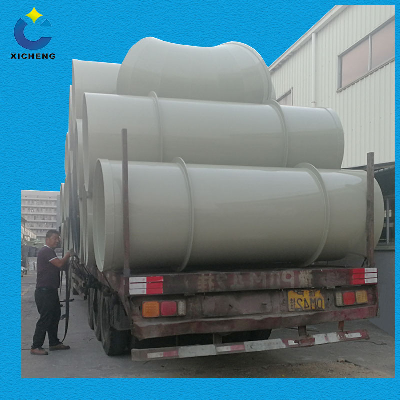Factory Price Light Weight PVC/PP Plastic Pipe Air Duct