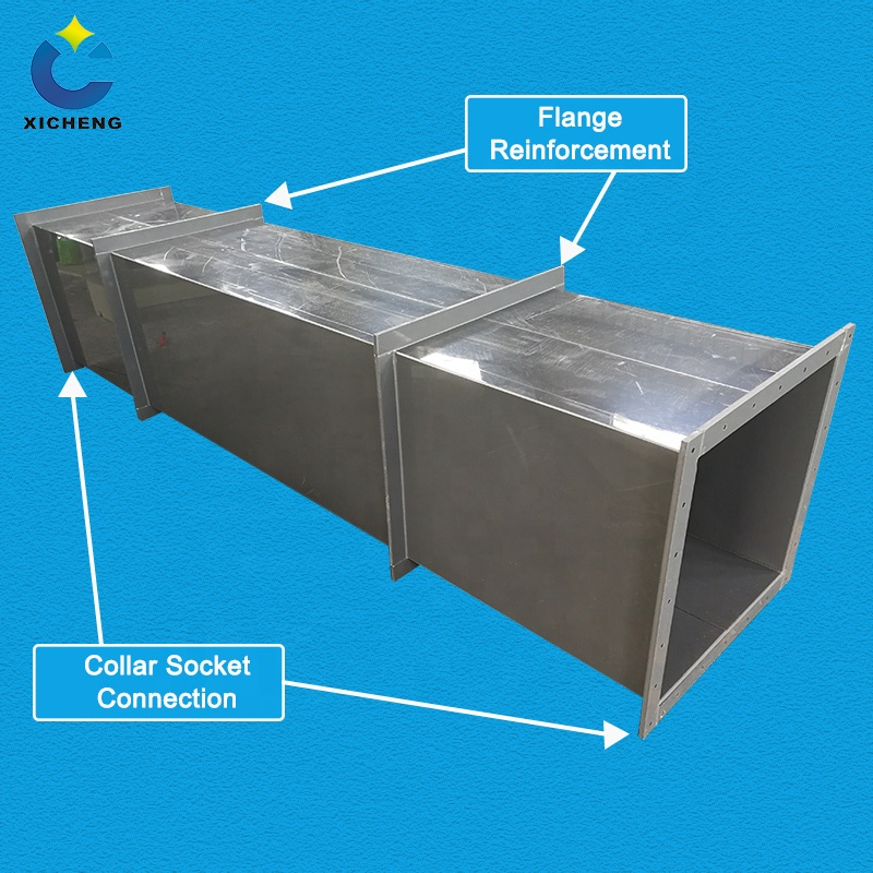 Flame Retardant Polypropylene Ventilation Air Duct Pipe for Industrial Factory