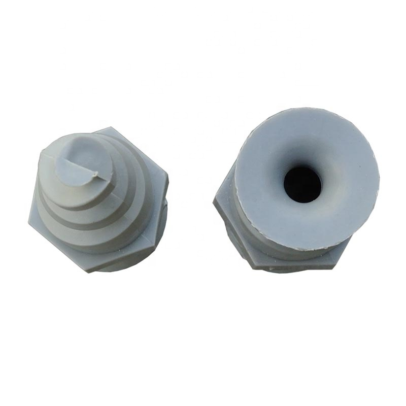 Grey ultrasonic plastic spray nozzle for cooling tower spray nozzle,plastic mist spray nozzle
