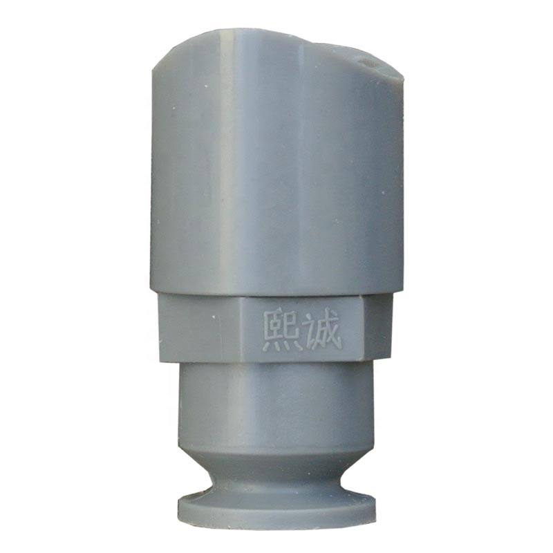 High Efficiency Plastic PP Spiral Cone Atomized Nozzle for Gas Cooling, Washing