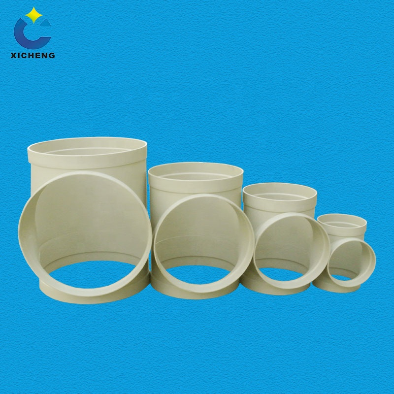 PP & PVC Plastic Pipe Fitting Tee/Three Way