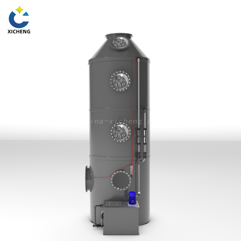 PP Plastic Wet Scrubber System