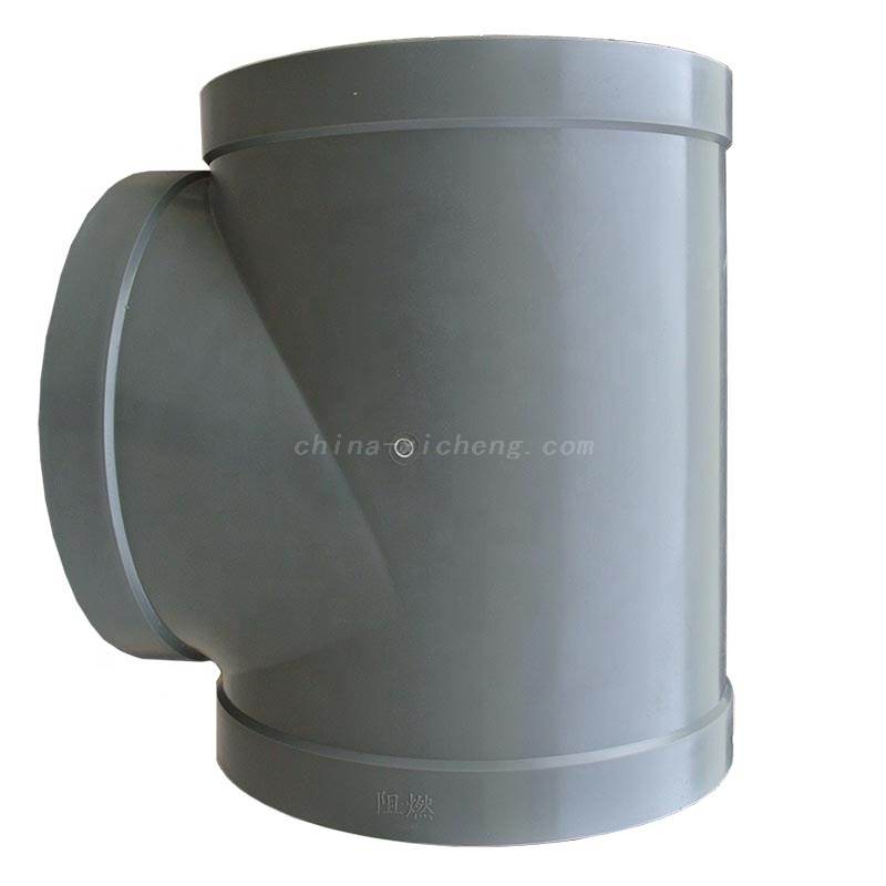 Polypropylene Material Plastic Duct Fittings