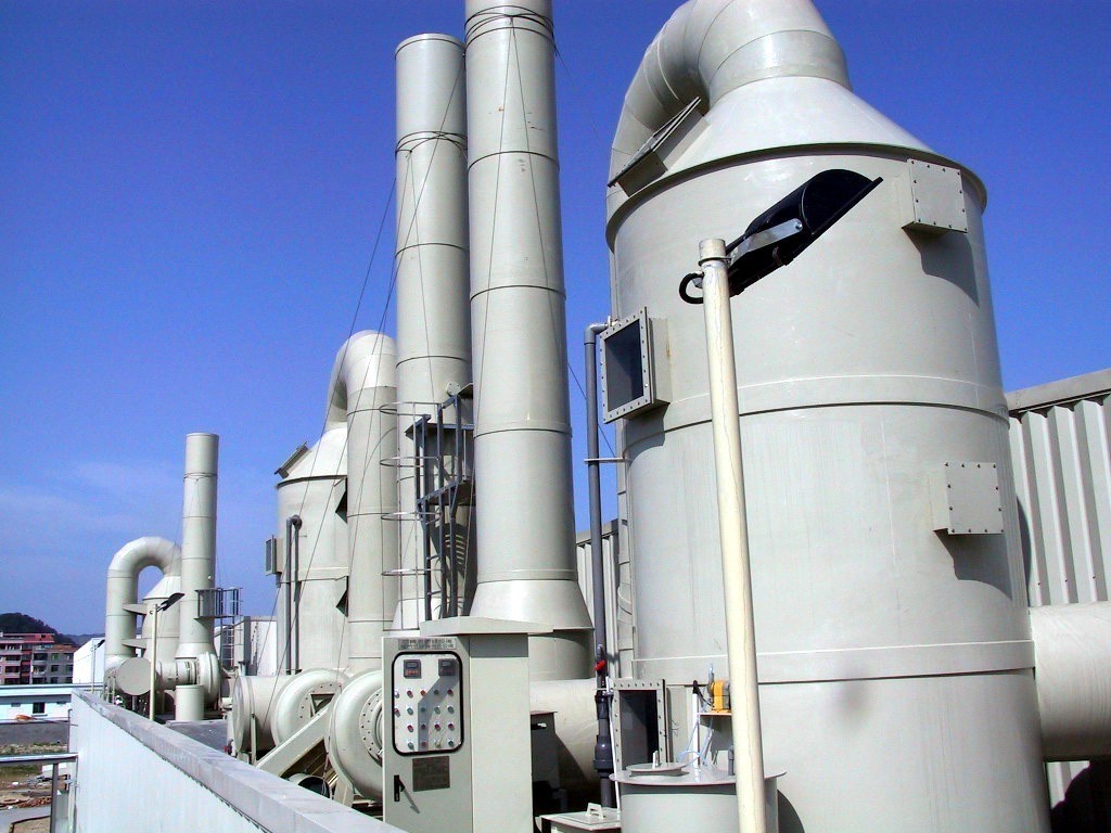 exhaust gas of garment factories