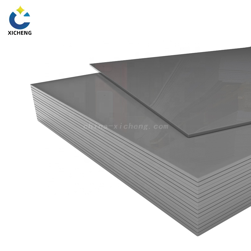 Polypropylene PP Plastic Sheet - Gray