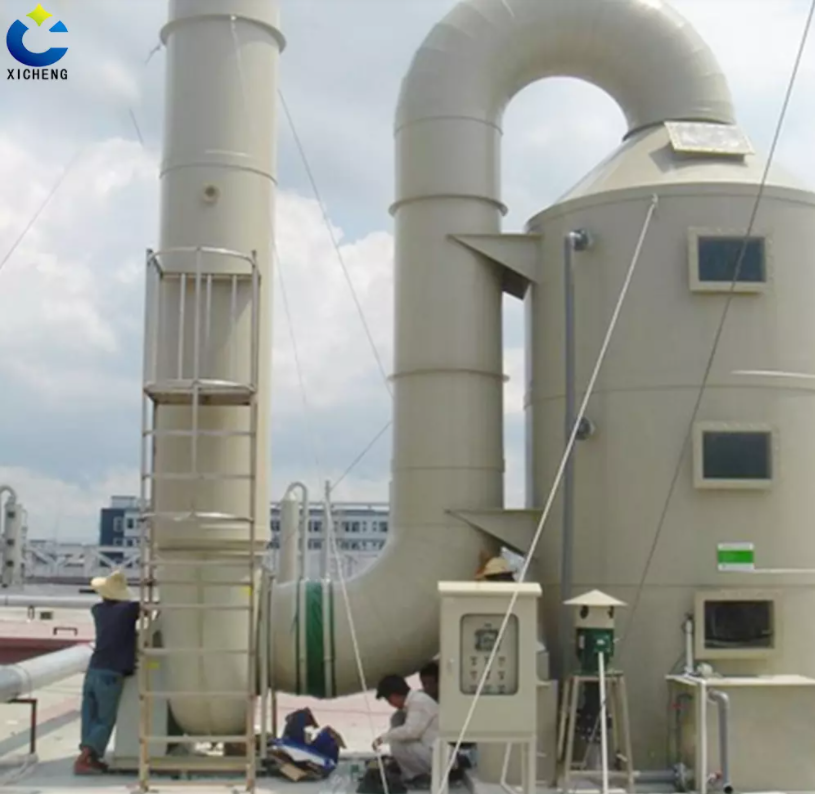 Wet scrubber system