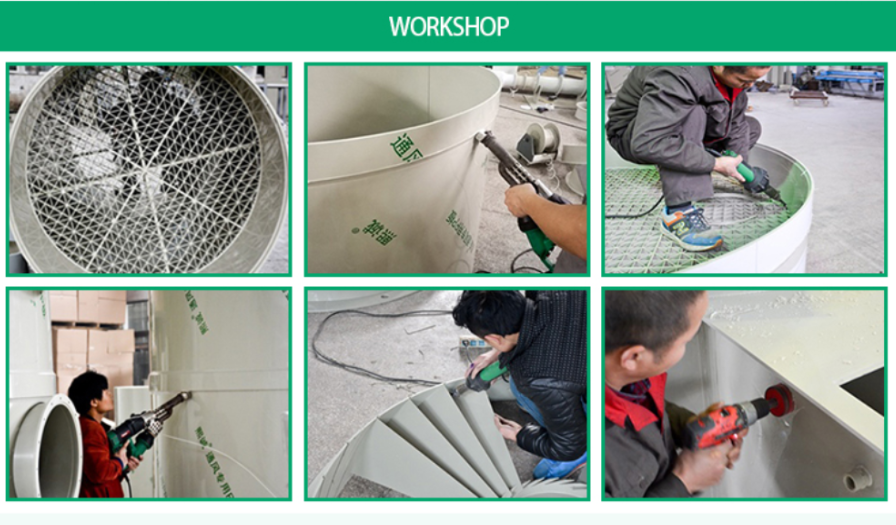 Scrubber manufacturing process