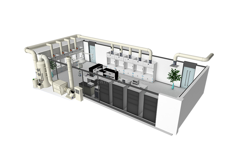Laboratory Fume Hood Variable Air Volume Ventilation System