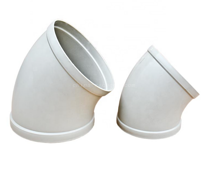 PP Pipe Elbow 45° - Integral Molding 