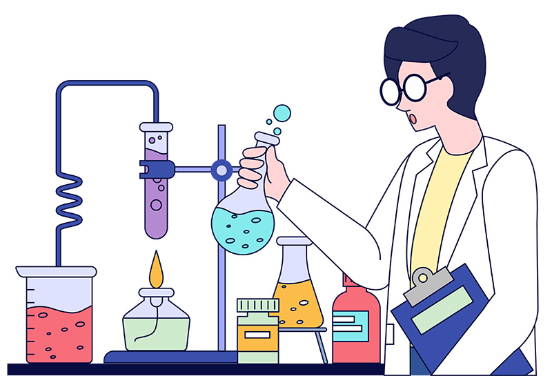 Laboratory waste gas treatment program