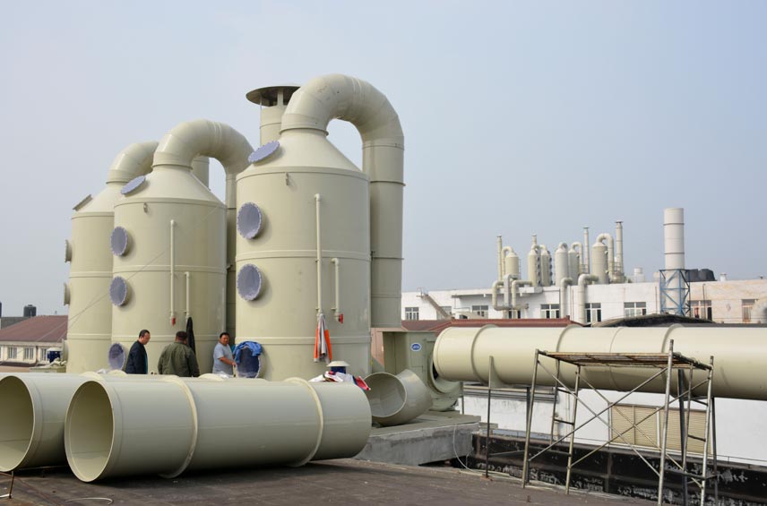 Medical waste gas treatment equipment