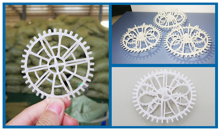 Wet scrubber packing