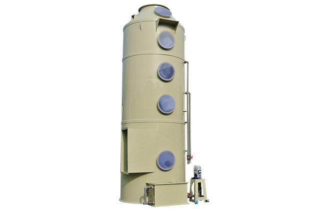Flue gas scrubber equipment