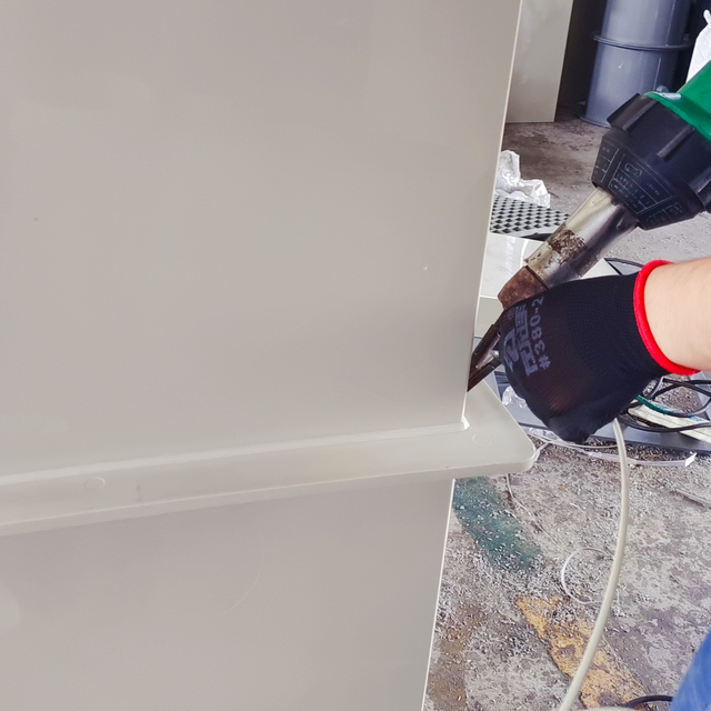 PP square duct welding